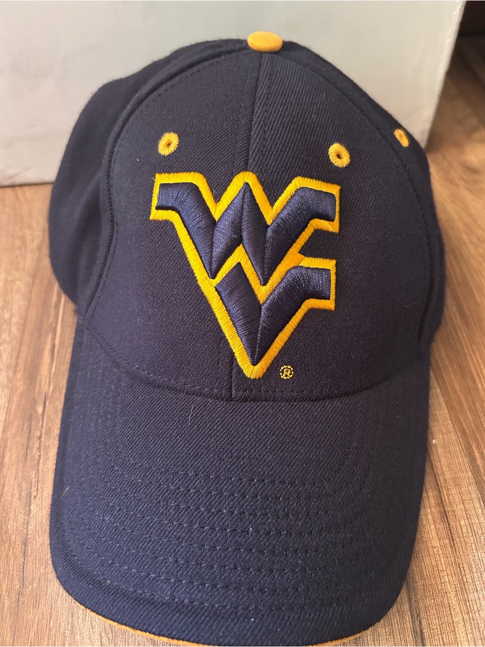 West Virginia University navy blue baseball cap #NCAA #college